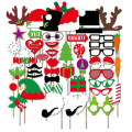 FQ marque 50pcs bois noël photomaton les accessoires